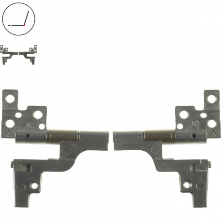 Dell Latitude D631d Hinges