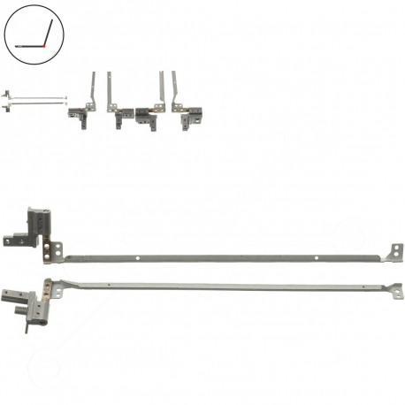 HP Compaq 6535b Hinges