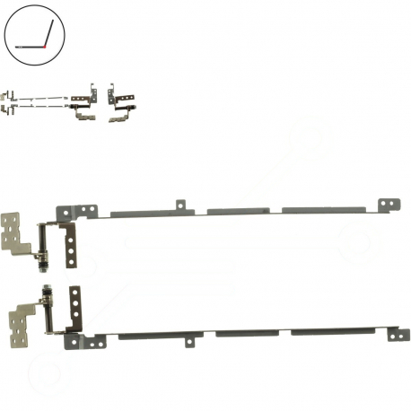 Asus N53J Hinges
