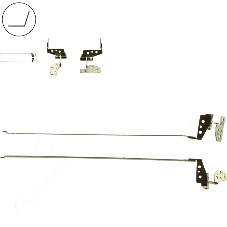 Toshiba Satellite L855D Hinges