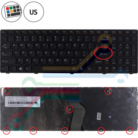 Lenovo IdeaPad Y570D Klávesnica