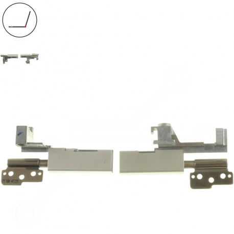 HP EliteBook 8530w Mobile Workstation Hinges
