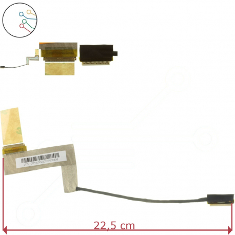 Asus N71V LCD screen cable