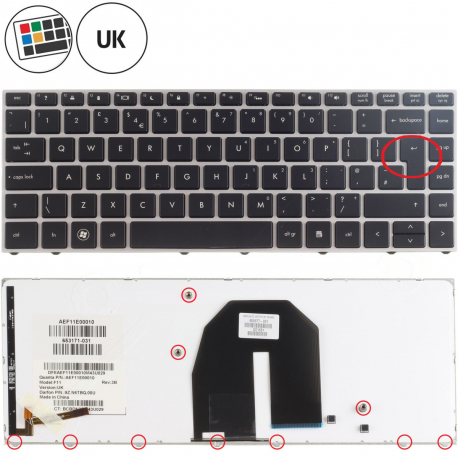 HP ProBook 5330 Keyboard