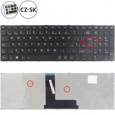 Toshiba Satellite Pro R50-B-112 Keyboard
