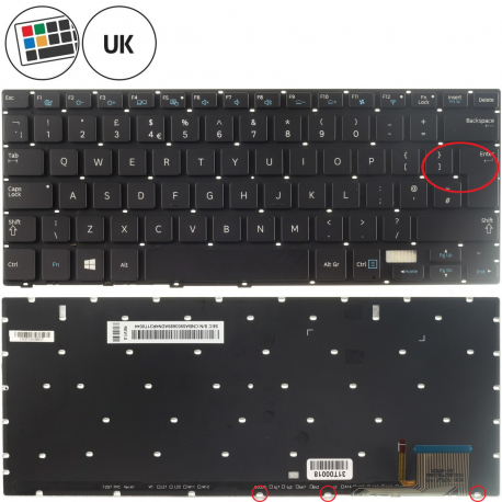 Samsung NP730U3E Tastatur