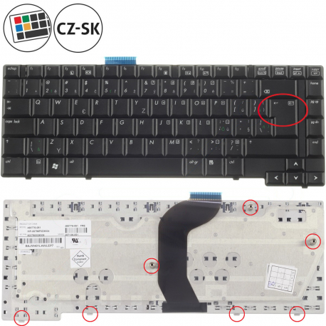 HP Compaq 6735s Tastatur