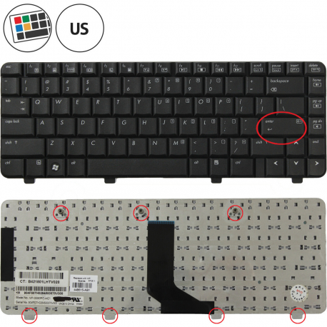 HP Pavilion dv2100 Keyboard