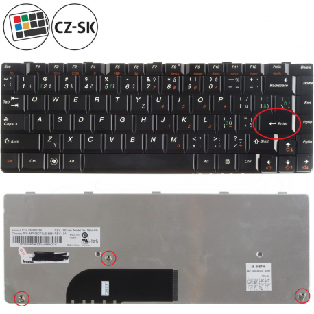 Copyright Terahertz s.r.o. Lenovo IdeaPad U350 keyboard