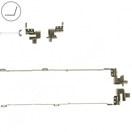 Lenovo Z60t Hinges
