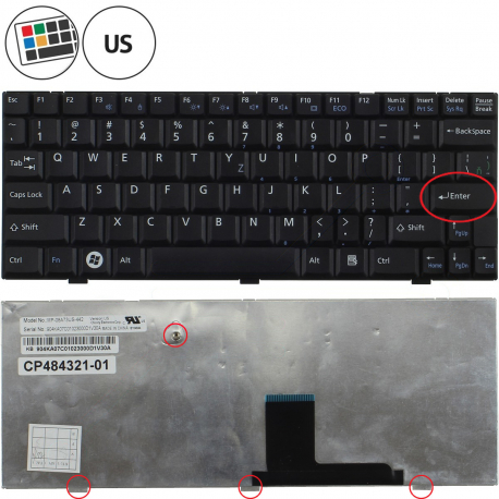 Copyright Terahertz s.r.o. MP-08A76003442 klávesnica