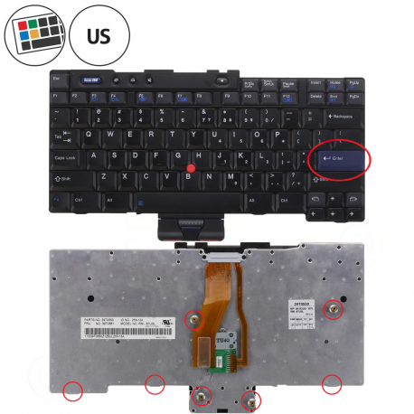 Lenovo ThinkPad R50e 1834 Tastatur