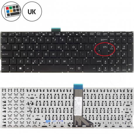 Asus R556YA Keyboard