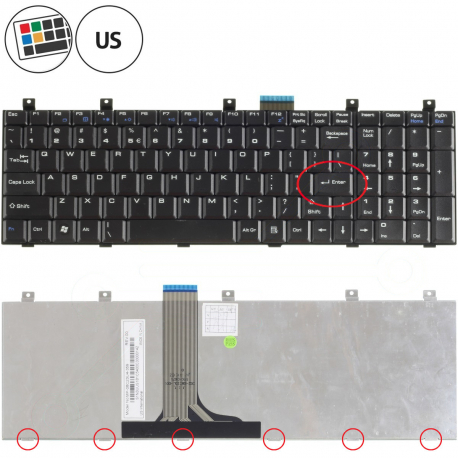 MSI MS-1652 Keyboard