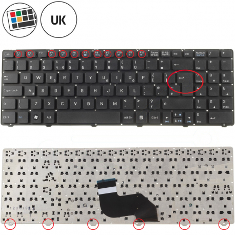 MSI MS-16Y1 Keyboard