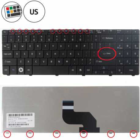 MSI CR640 Tastatur