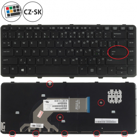 HP ProBook 440 G2 Klávesnice