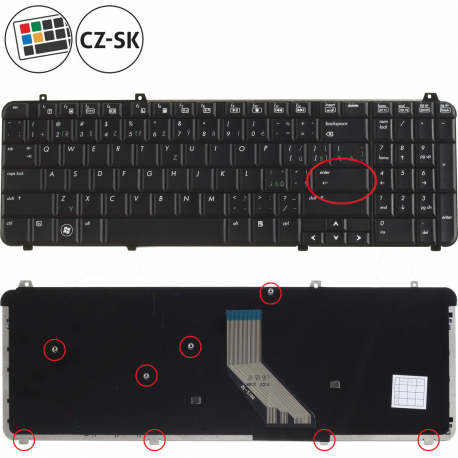 HP Pavilion dv6-2100 Tastatur