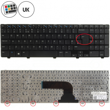 Dell Inspiron 15 3551 Tastatur