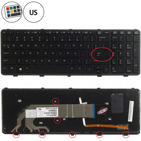 HP ProBook 470 G2 Keyboard