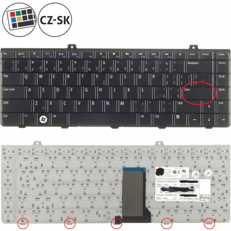 Copyright Terahertz s.r.o. Dell Inspiron 1445 keyboard
