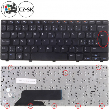 Dell Inspiron 174T2 Klávesnice