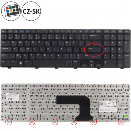 Dell Inspiron 17 (5721) Tastatur