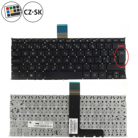 Asus F200L Klávesnica