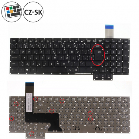 Asus G750JX Tastatur