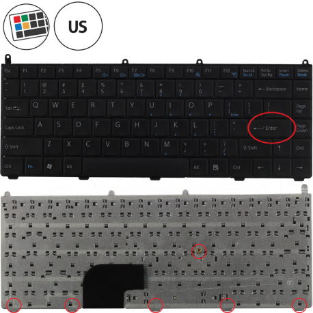  Sony Vaio VGN-AR550E tastatur