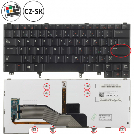 Dell Latitude E6420M Keyboard