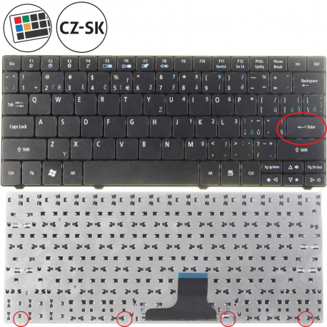 Acer Aspire One 722-BZ480 Tastatur