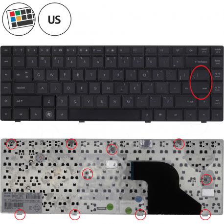 Copyright Terahertz s.r.o. HP 625 klávesnice