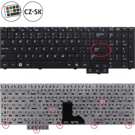 Samsung NP-RV510-A0E Tastatur