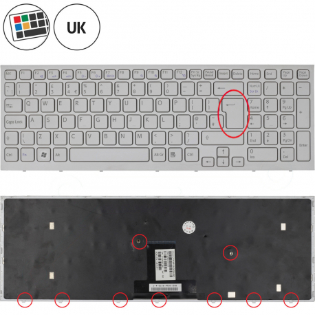 Sony Vaio VPC-EB49FJL Keyboard