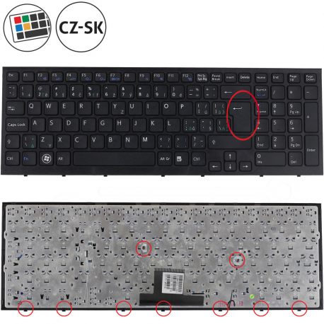 Sony Vaio VPC-EB4AHJ Keyboard
