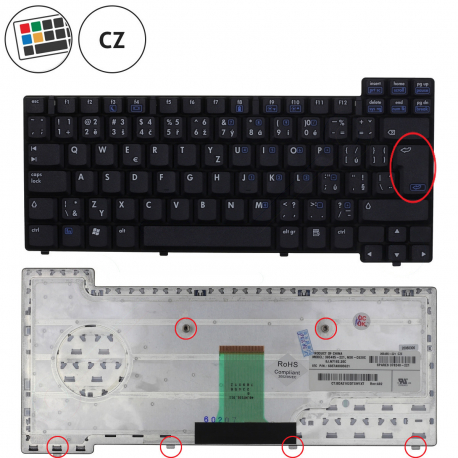 HP Compaq nx6325 Keyboard