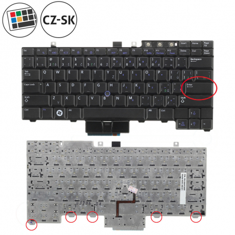 Dell Latitude E6400 Klávesnice