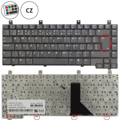 HP Pavilion ze2227ea Tastatur