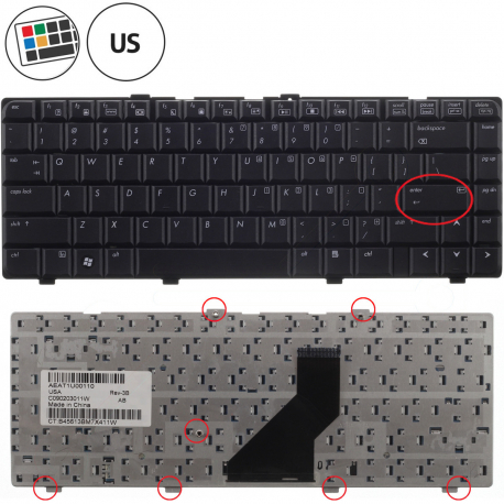 HP Pavilion dv6100 Tastatur