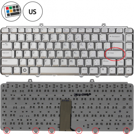 Copyright Terahertz s.r.o. Dell Inspiron 1526 klávesnice