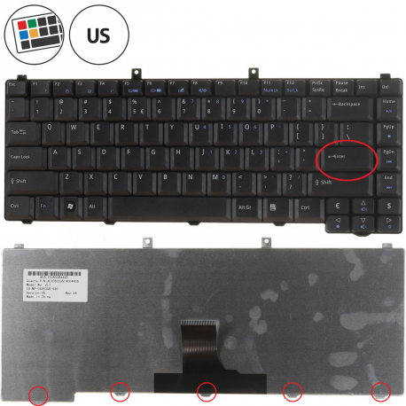 Acer Aspire 1690LCi Tastatur