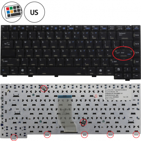 Asus A6R Keyboard