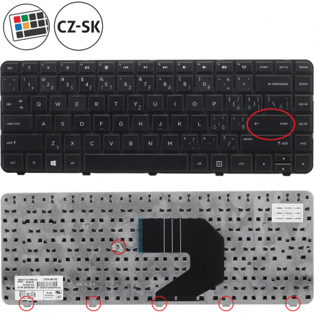 HP Pavilion g6-1306se Tastatur