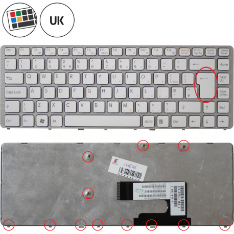 Sony Vaio VGN-NW21MFS Tastatur