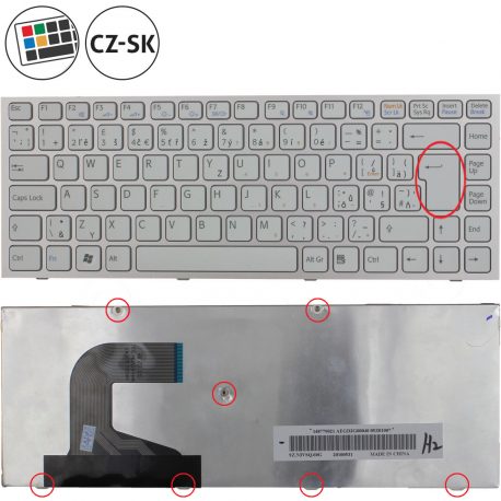 Sony Vaio VPC-S11X9RS Tastatur