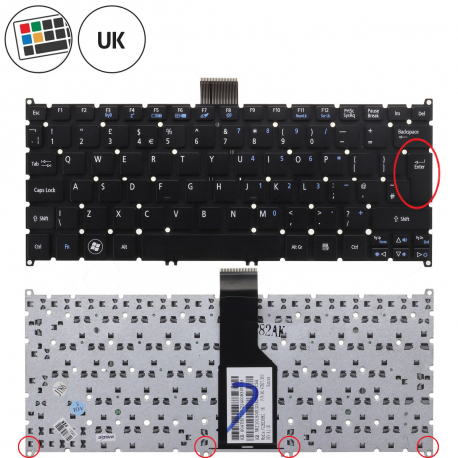 Acer Aspire S3-951-6673 Tastatur