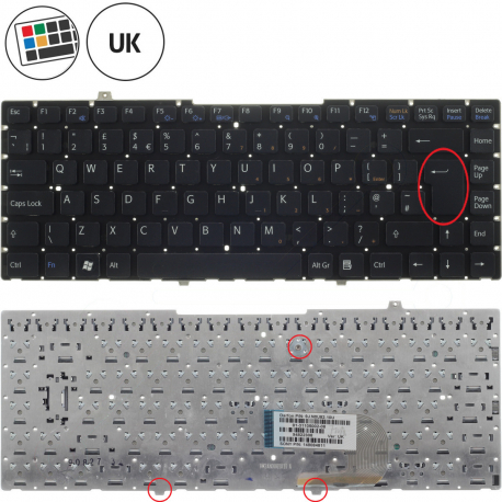 Sony Vaio VGN-FW490JEH Tastatur