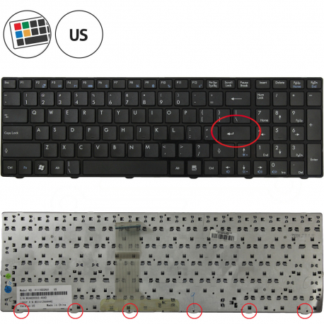 MSI A7005 Keyboard
