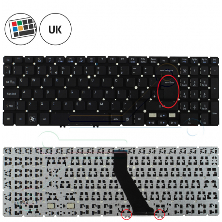 Acer Aspire V5-591G-51W2 Keyboard